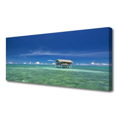 Quadro em tela Paisagem Marinha