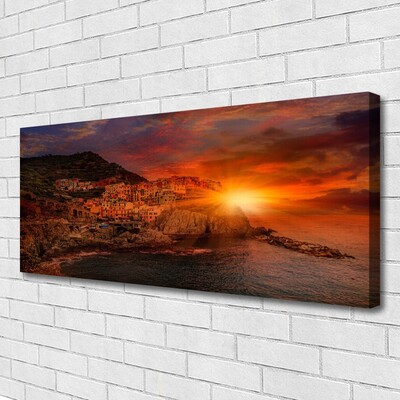 Quadro canvas Paisagem da Cidade do Mar