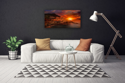 Quadro canvas Paisagem da Cidade do Mar