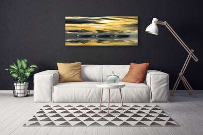 Quadro em tela Pedras Água Arte