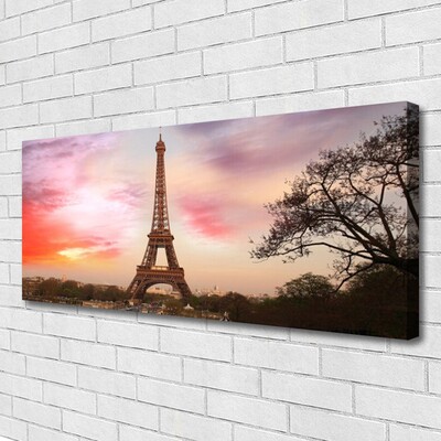 Quadro em tela Arquitetura da Torre Eiffel