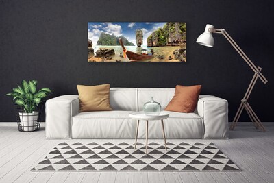 Quadro canvas Paisagem de Boat Rocks
