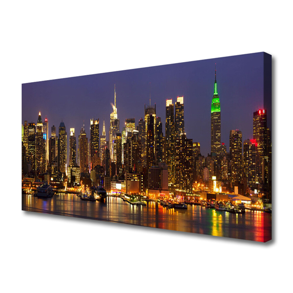 Quadro em tela Casas da Cidade