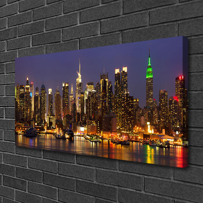 Quadro em tela Casas da Cidade