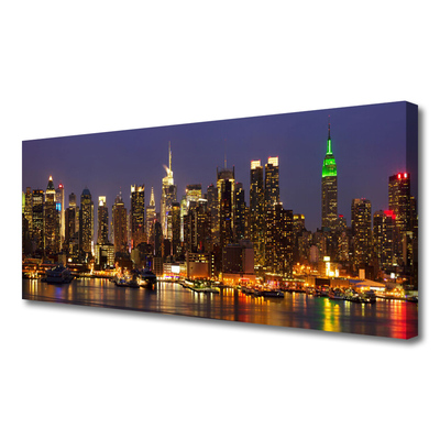 Quadro em tela Casas da Cidade