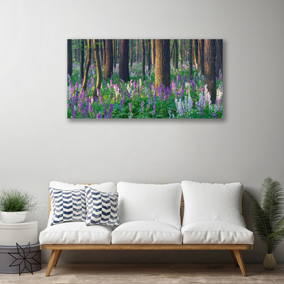 Quadro canvas Árvores da Floresta Natureza