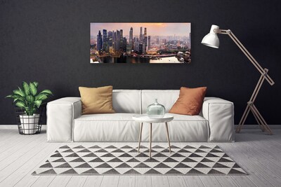 Quadro em tela Casas da Cidade