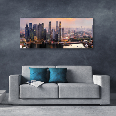 Quadro em tela Casas da Cidade