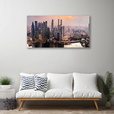 Quadro em tela Casas da Cidade