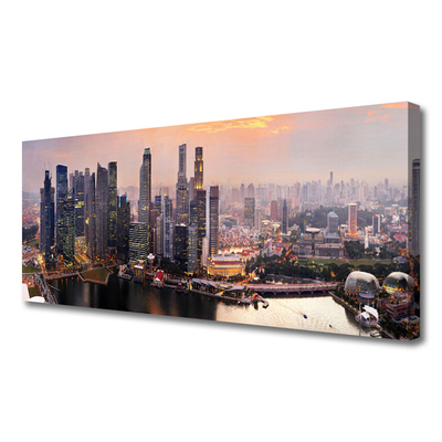 Quadro em tela Casas da Cidade