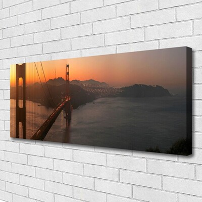 Quadro em tela Arquitetura de pontes