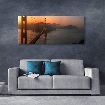 Quadro em tela Arquitetura de pontes