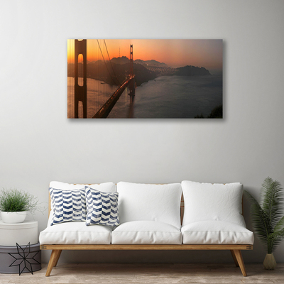 Quadro em tela Arquitetura de pontes