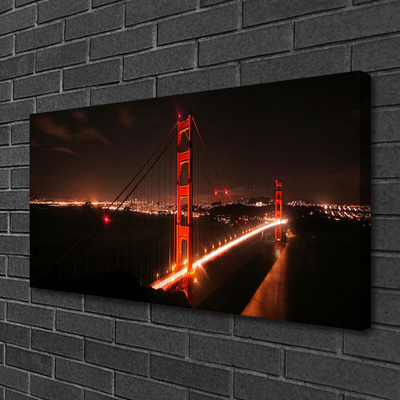 Quadro canvas Arquitetura de pontes