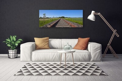 Quadro canvas Arquitetura de Trilhas