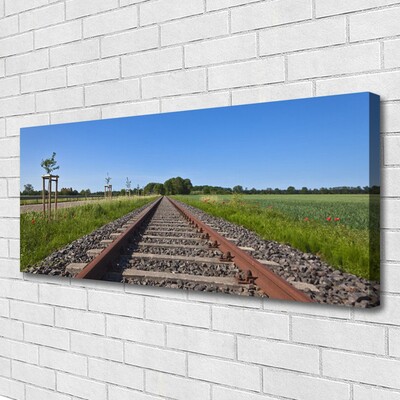 Quadro canvas Arquitetura de Trilhas