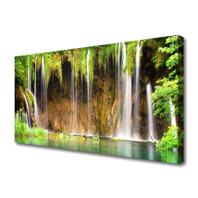 Quadro canvas Cachoeira da Natureza