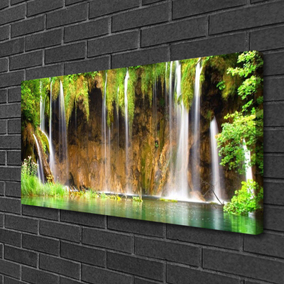 Quadro canvas Cachoeira da Natureza