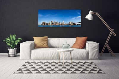 Quadro canvas Casas da Ponte da Cidade