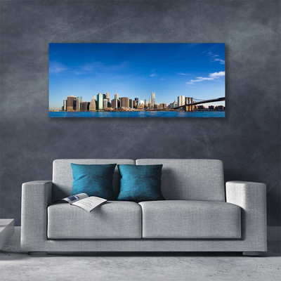 Quadro canvas Casas da Ponte da Cidade