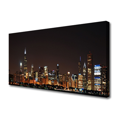 Quadro canvas Casas da Cidade