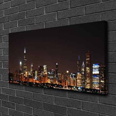 Quadro canvas Casas da Cidade