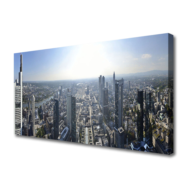 Quadro em tela Casas da Cidade