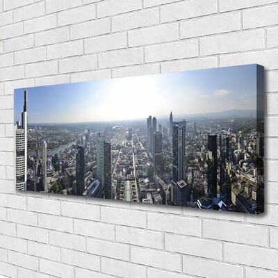 Quadro em tela Casas da Cidade