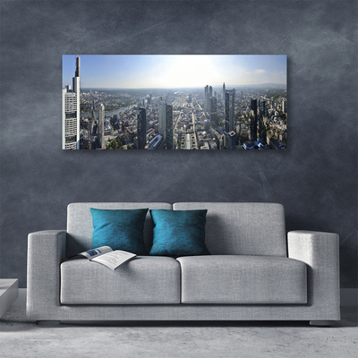 Quadro em tela Casas da Cidade