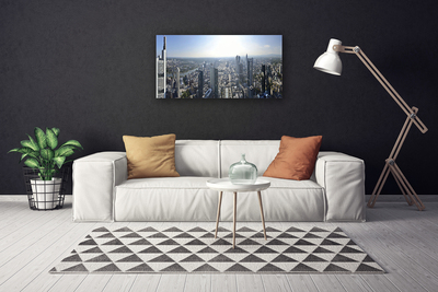 Quadro em tela Casas da Cidade