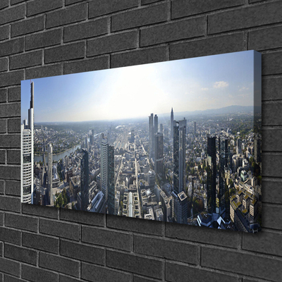 Quadro em tela Casas da Cidade