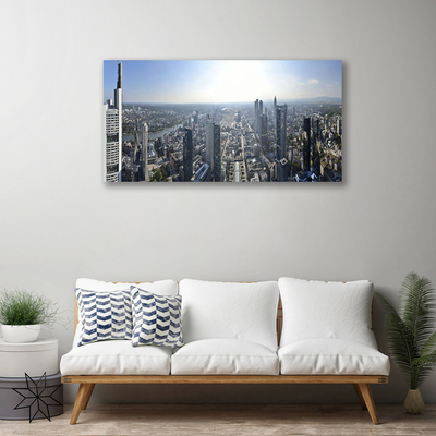 Quadro em tela Casas da Cidade