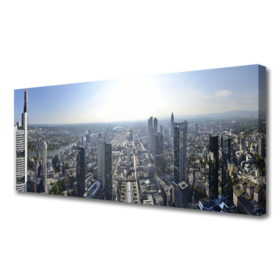 Quadro em tela Casas da Cidade