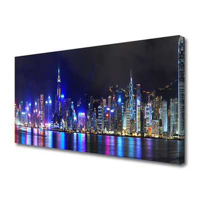 Quadro canvas Casas da Cidade