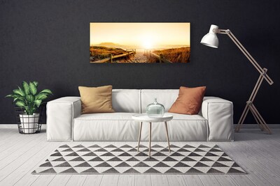 Quadro em tela Caminho da Paisagem