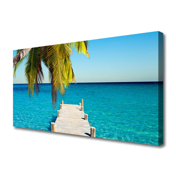 Quadro em tela Arquitetura da Ponte Marítima