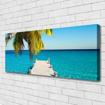 Quadro em tela Arquitetura da Ponte Marítima