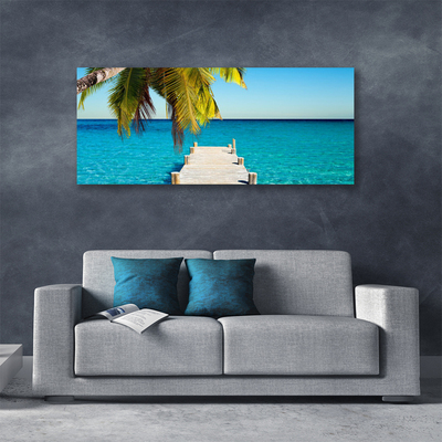 Quadro em tela Arquitetura da Ponte Marítima