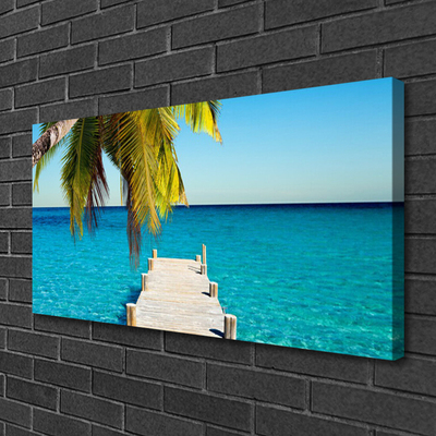 Quadro em tela Arquitetura da Ponte Marítima