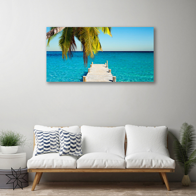 Quadro em tela Arquitetura da Ponte Marítima