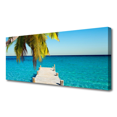 Quadro em tela Arquitetura da Ponte Marítima