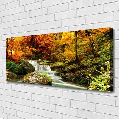 Quadro em tela Floresta Natureza Cachoeira