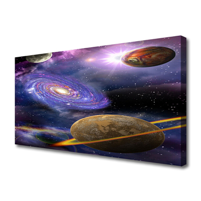 Quadro canvas Espaço Planetas Universo
