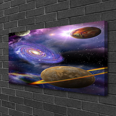 Quadro canvas Espaço Planetas Universo