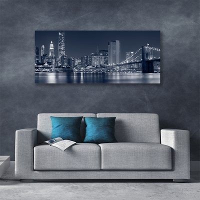 Quadro em tela Arquitetura da Ponte da Cidade