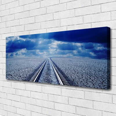 Quadro canvas Arquitetura de Trilhas