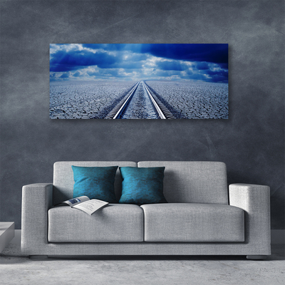 Quadro canvas Arquitetura de Trilhas