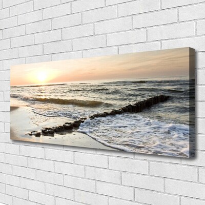 Quadro em tela Paisagem Marinha