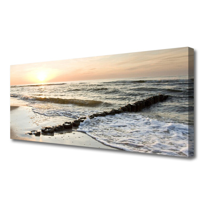 Quadro em tela Paisagem Marinha