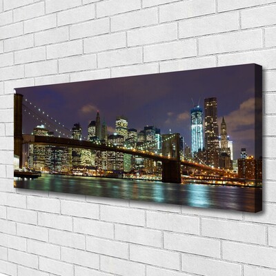 Quadro em tela Arquitetura da Ponte da Cidade